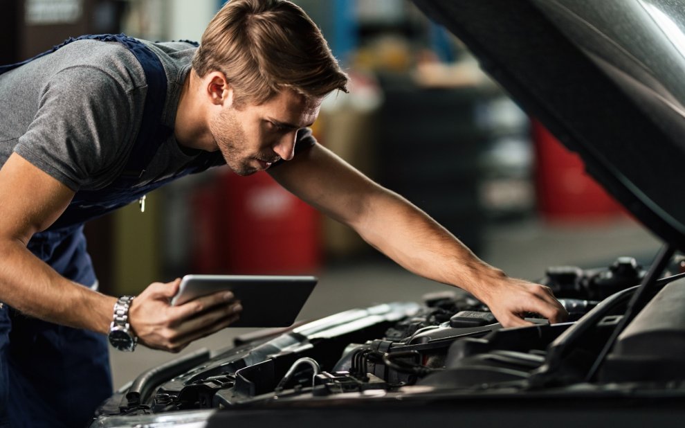 GMAO para el mantenimiento de flotas - tablet