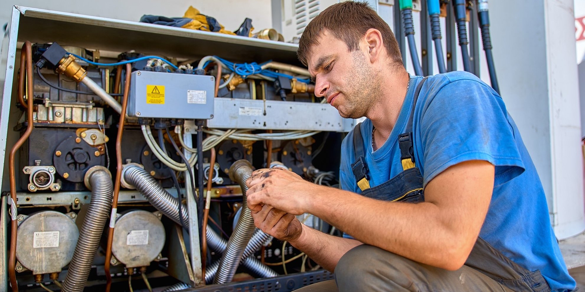 GMAO para mantenimiento de gasolineras - reparación