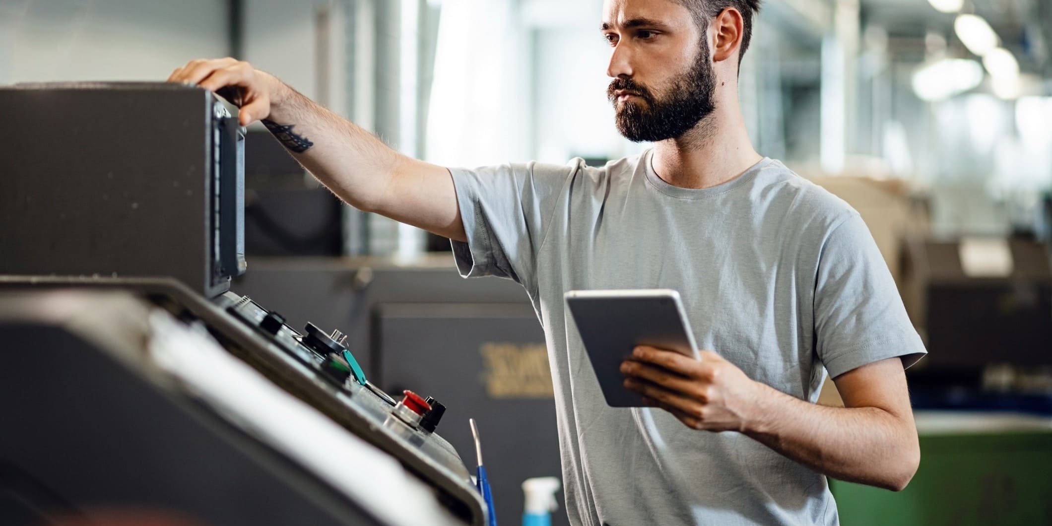 Software de mantenimiento - máquina industrial