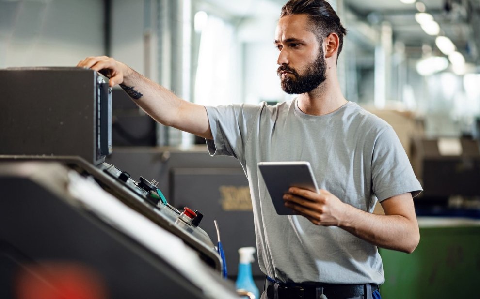 Software de mantenimiento - máquina industrial