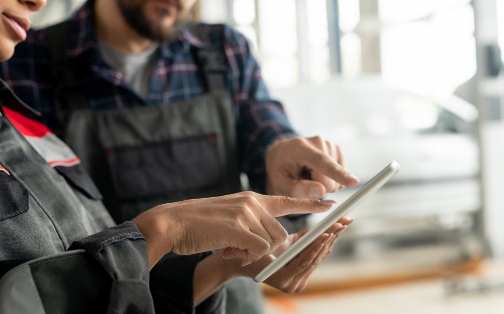 GMAO para proveedores de servicios - tablet