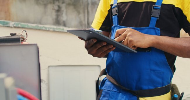gestión de tareas de mantenimiento – técnico tableta gestión de tareas de mantenimiento - técnico tableta