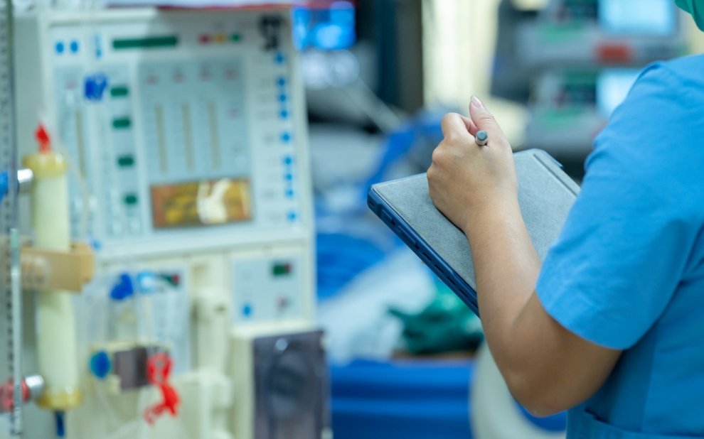 GMAO para el sector sanitario - máquina de análisis